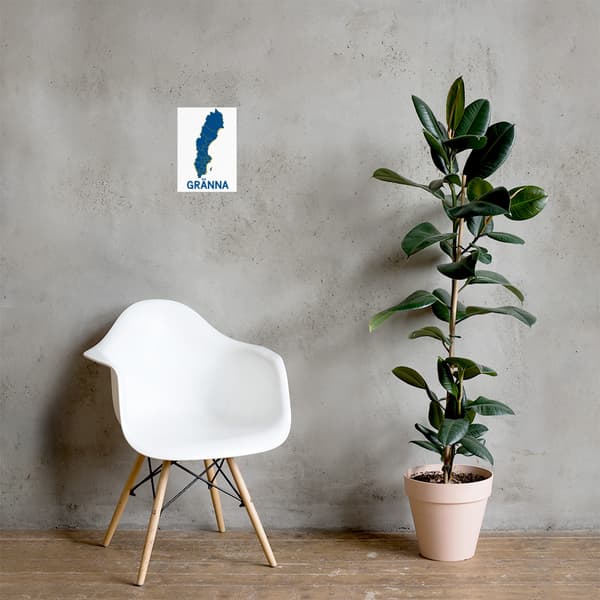 Gr�nna Poster - 21X30 cm