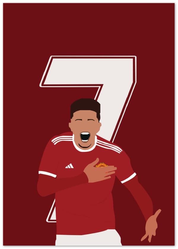 Jadon Sancho Manchester Poster - 21X29.7 cm / 8X12?