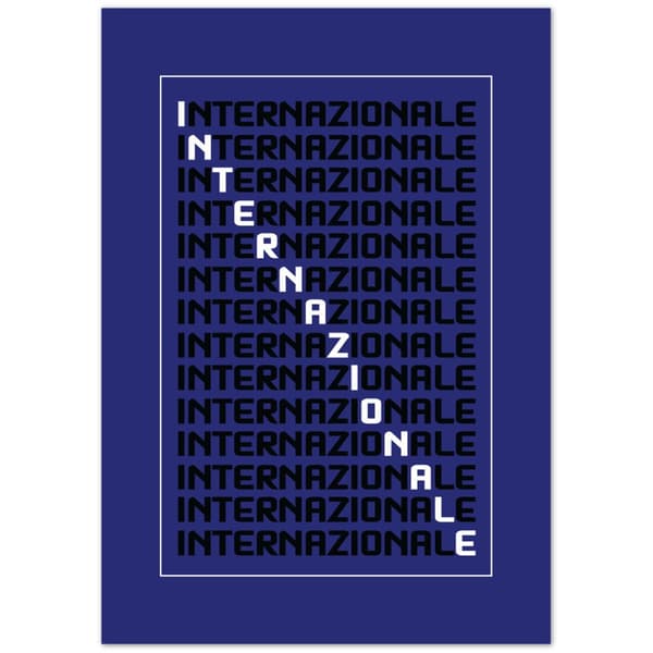 Internazionale Milano Poster - 21X29.7 cm / 8X12?