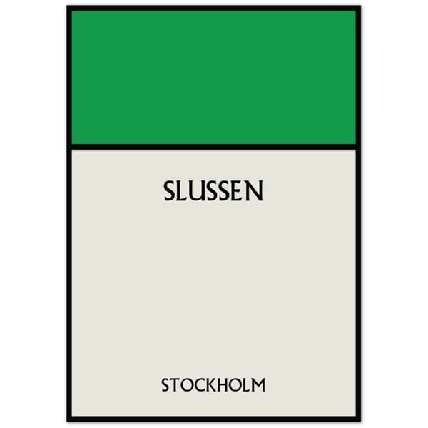 Slussen Stockholm Poster - 21X29.7 cm / 8X12?
