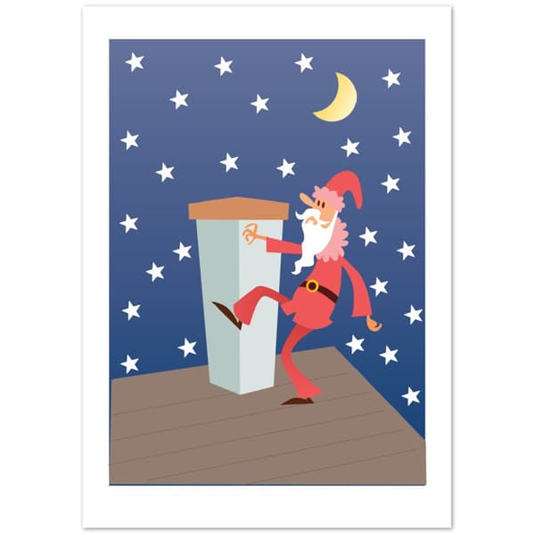 Jultomten Poster - 21X29.7 cm / 8X12?