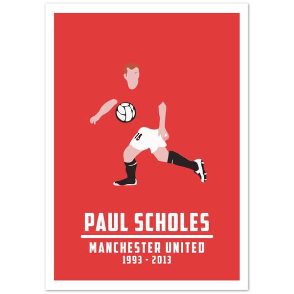 Paul Scholes United - 21X29.7 cm / 8X12?