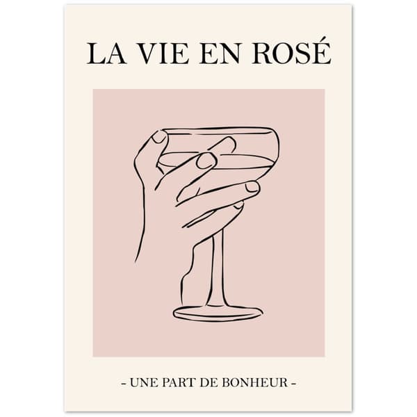 La Vie en Ros� Poster - 21X29.7 cm / 8X12?