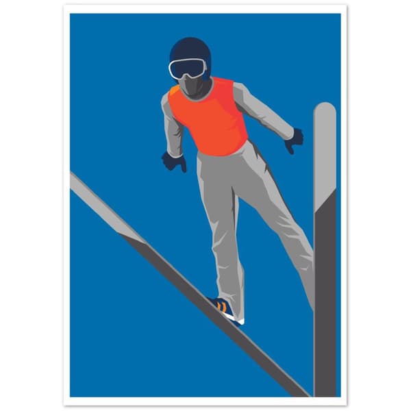 Skidor Poster - 21X29.7 cm / 8X12?