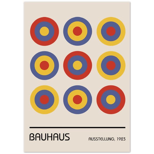 Bauhaus Ausstellung 1923 Poster - 21X29.7 cm / 8X12?