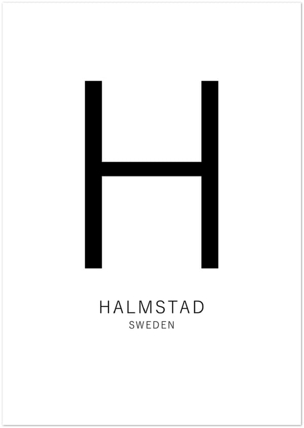 Halmstad Sweden Poster - 21X29.7 cm / 8X12?