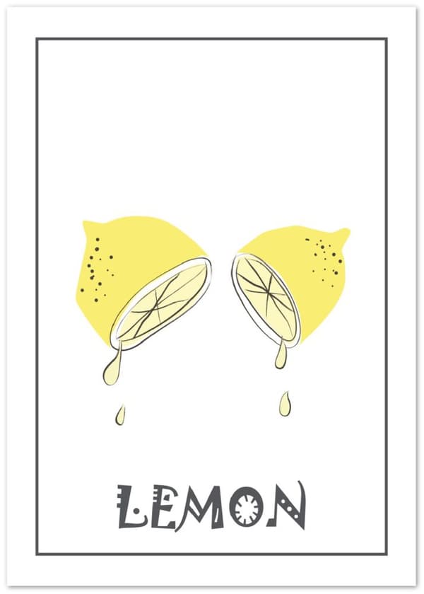 Lemon Poster - 21X29.7 cm / 8X12?
