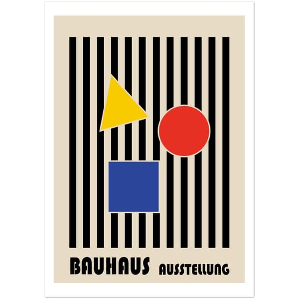 Bauhaus Ausstellung Poster - A4 21X29.7 cm / 8X12?