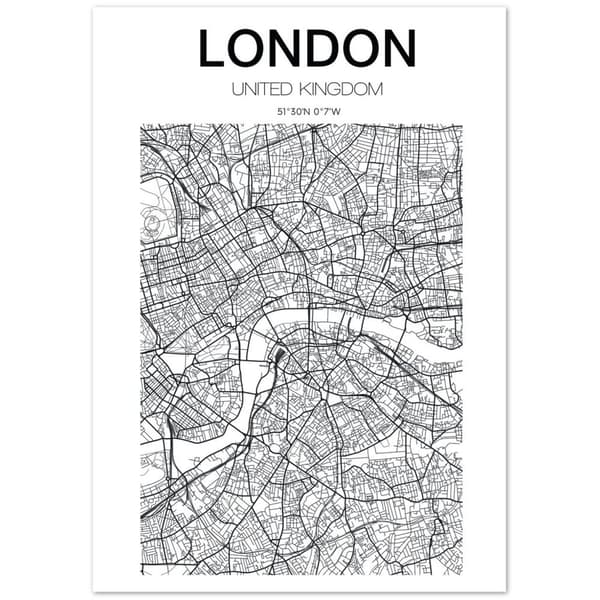 London Poster - A4 21X29.7 cm / 8X12?