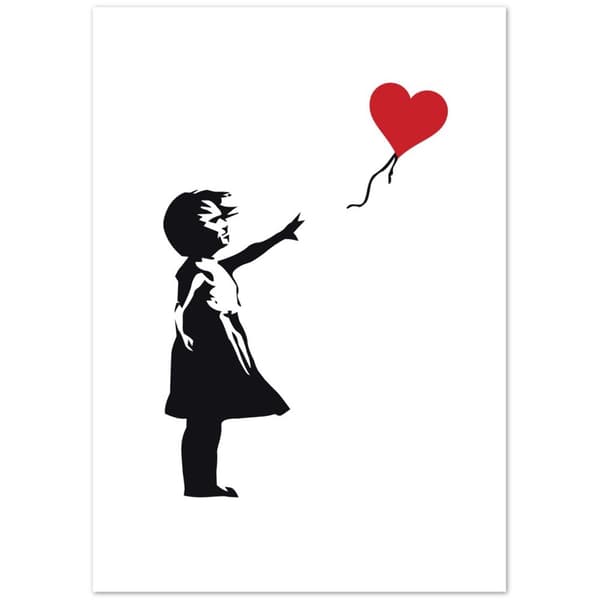 Banksy Poster - A4 21X29.7 cm / 8X12?