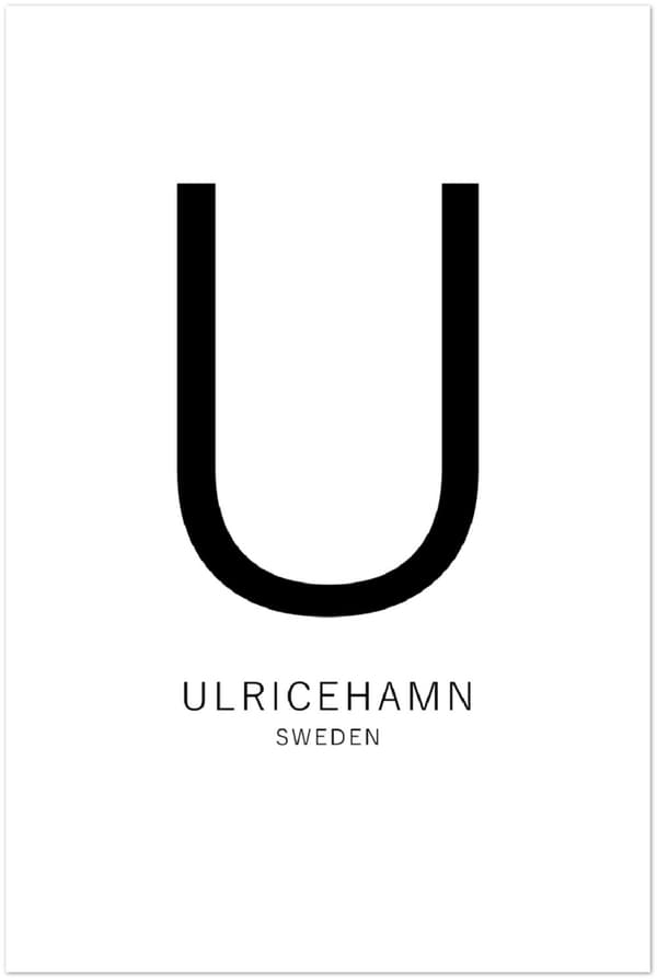 Ulricehamn Sweden Poster - 60X90 cm / 24X36?