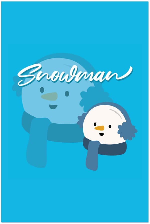 Snowman Poster - 60X90 cm / 24X36?