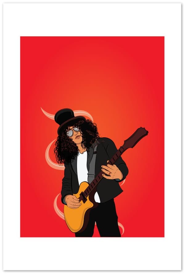 Guns, Music & Roses Poster - 60X90 cm / 24X36?