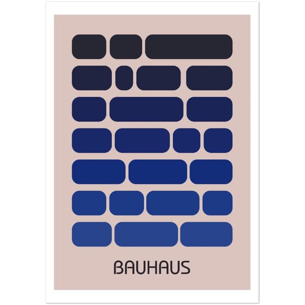 Bauhaus Poster - A1 (59.4 X 84.1 cm)