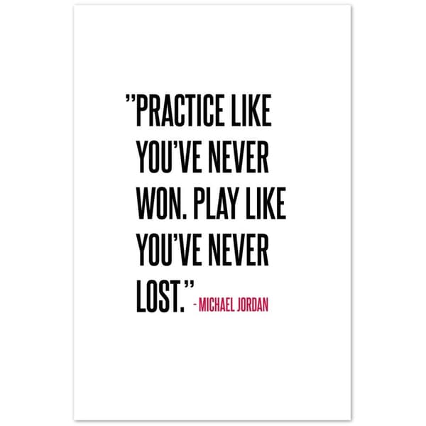 Michael Jordan Quote Poster - 60X90 cm / 24X36?