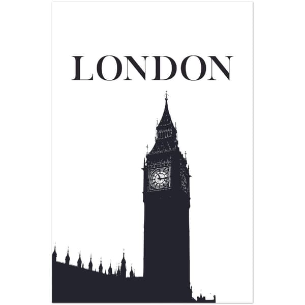 London Big Ben Poster - 60X90 cm / 24X36?
