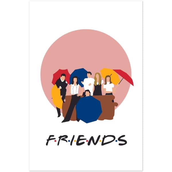 Friends Inspired Poster - 60X90 cm / 24X36?