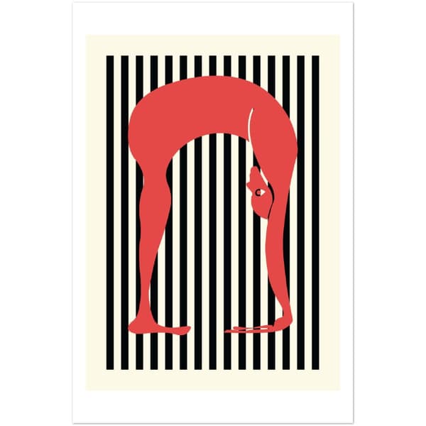 Yoga Pos� Poster - 60X90 cm / 24X36?