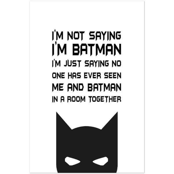 Batman Poster - 60X90 cm / 24X36?