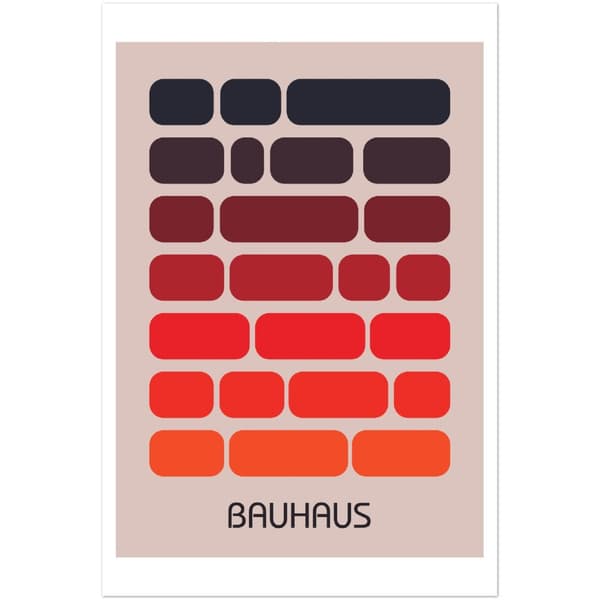 Bauhaus Poster - 60X90 cm / 24X36?