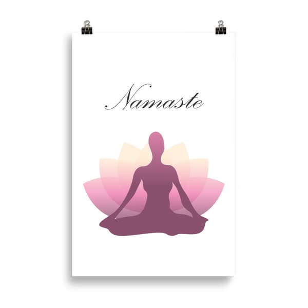 Namaste Poster - 61X91 cm
