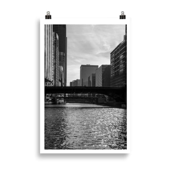 Chicago River Poster - 61X91 cm