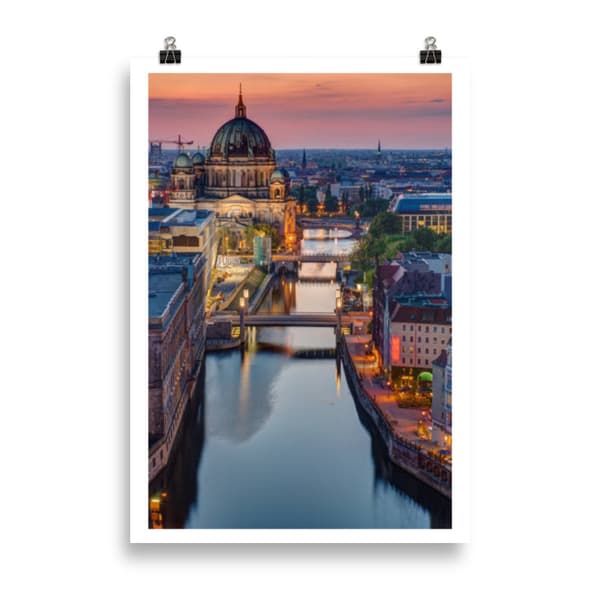 Berlin Poster - 70X100 cm