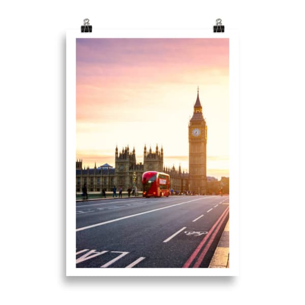 London Poster - 70X100 cm