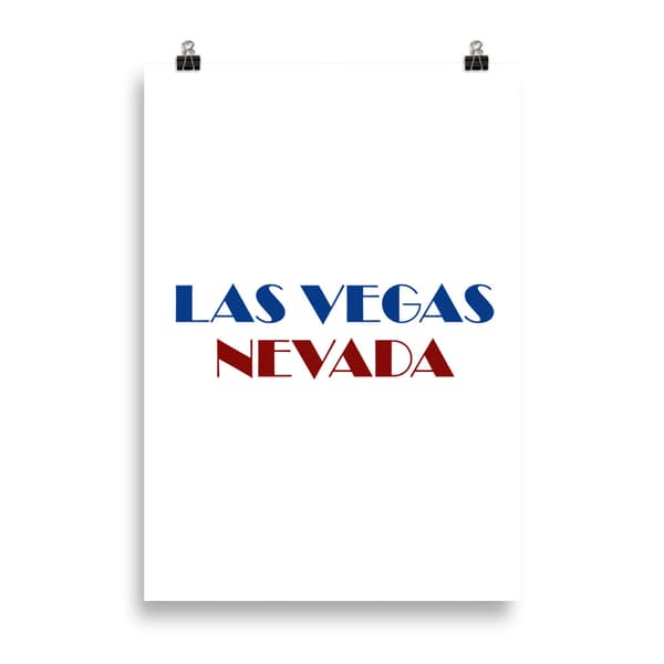 Las Vegas, Nevada Poster - 70X100 cm