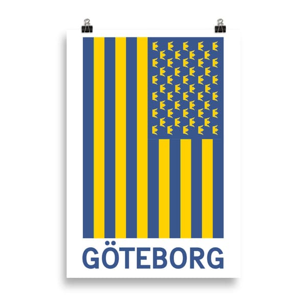 United Kingdom of G�teborg Poster - 70X100 cm