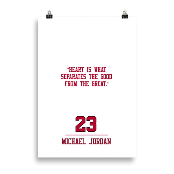 Michael Jordan Quote Number 3 Poster - 70X100 cm