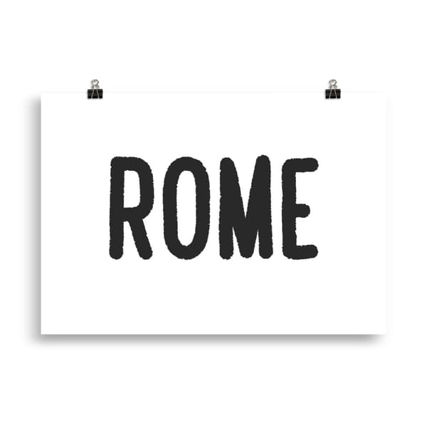 Rome Poster - 70X100 cm