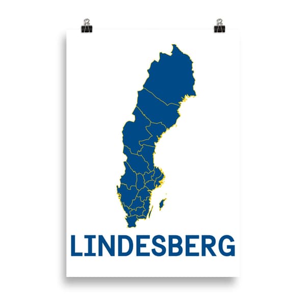 Lindesberg Poster - 70X100 cm