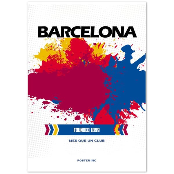 Barcelona Poster - 70X100 cm / 28X40?