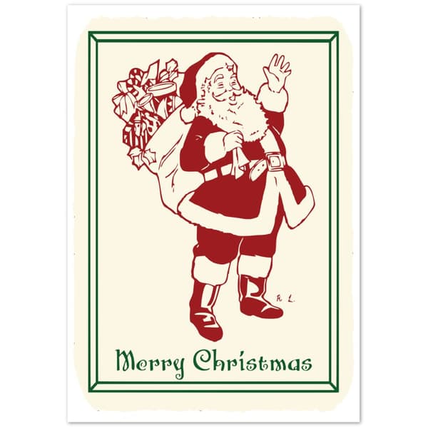 Merry Christmas Jul Poster - 70X100 cm / 28X40?