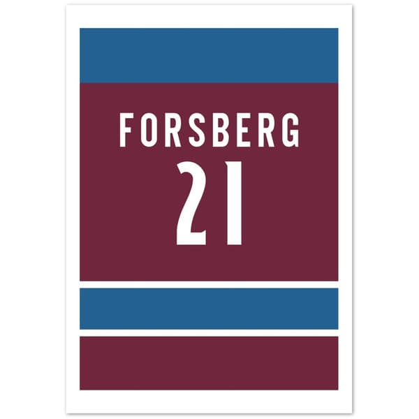 Peter Forsberg Poster - 70X100 cm / 28X40?