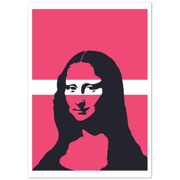 Mona Lisa Poster - 70X100 cm / 28X40?