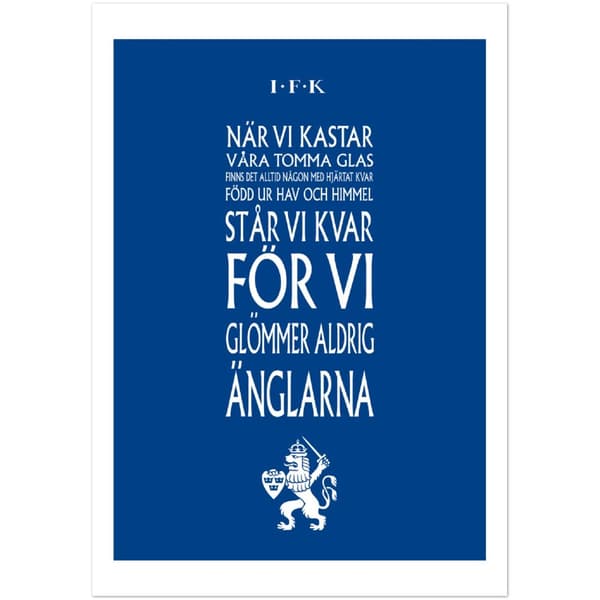 Snart Skiner Poseidon Poster - 70X100 cm / 28X40?