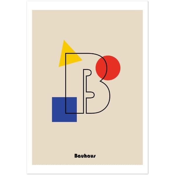 Bauhaus Poster - 70X100 cm / 28X40?