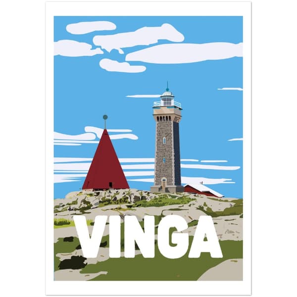 Vinga Fyr G�teborg Poster - 70X100 cm / 28X40?