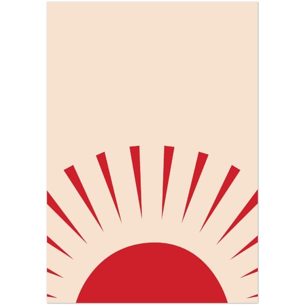 Sun Poster - 70X100 cm / 28X40?