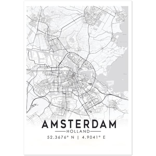 Amsterdam Poster - 70X100 cm / 28X40?