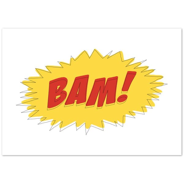 Bam Poster - A0 (84.1 X 118.9 cm)