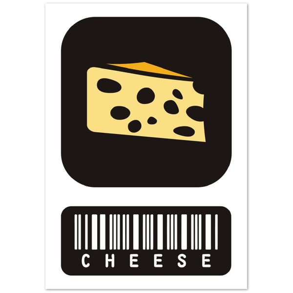 Cheese Poster - A0 (84.1 X 118.9 cm)