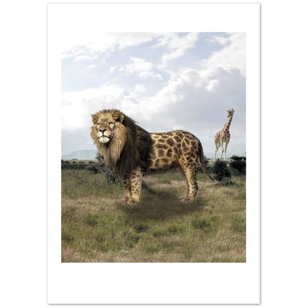 Lejon Poster - A0 (84.1 X 118.9 cm)