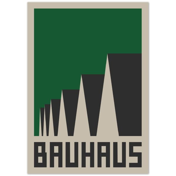 Bauhaus House Poster - A0 (84.1 X 118.9 cm)