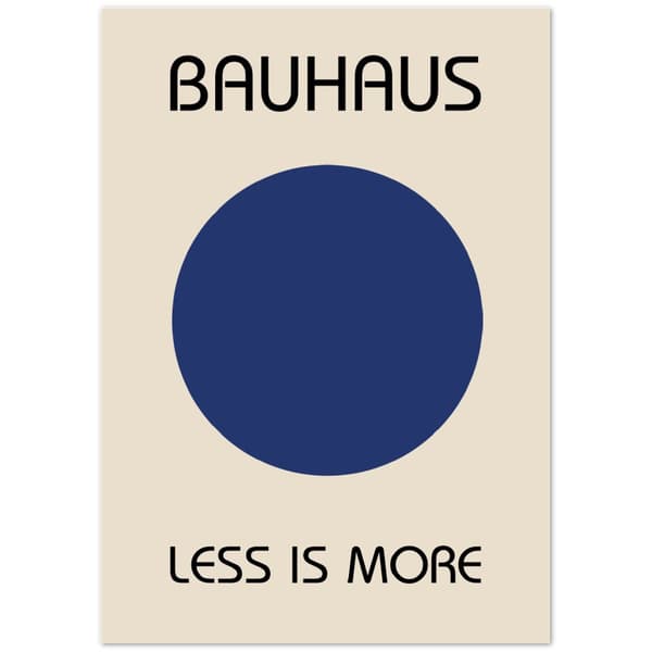 Bauhaus House Poster - A0 (84.1 X 118.9 cm)