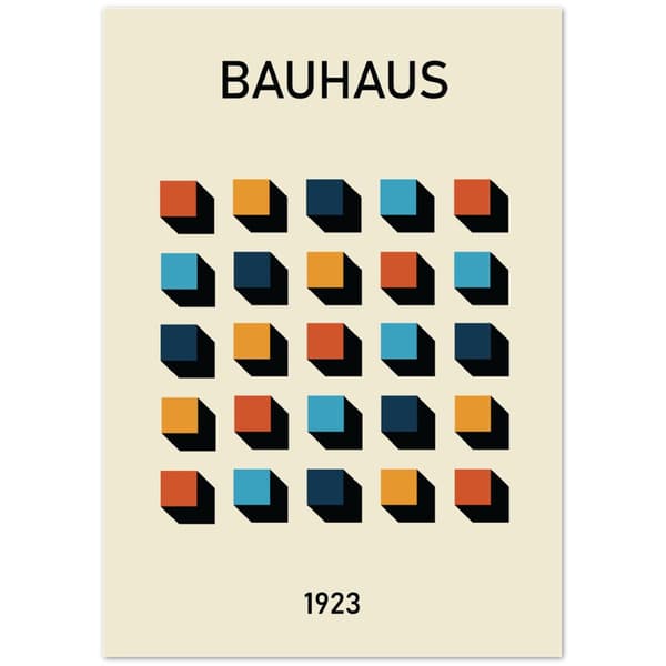 Bauhaus 1923 Poster - A0 (84.1 X 118.9 cm)