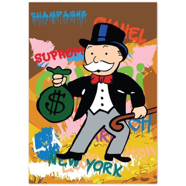 Monopoly Guy Poster - A0 (84.1 X 118.9 cm)