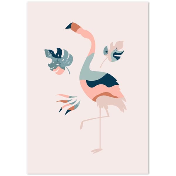 Flamingo Poster - A0 (84.1 X 118.9 cm)